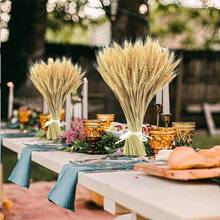 100/50/20/10/5/1pcs金色麦穗干花花束开业花篮大麦装饰拍照道具稻穗仿真造景金色麦穗干花花束开业花篮大麦装饰拍照 - 彩色 - 查看 7