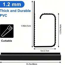 1 件装电线整理器托盘、游戏桌电缆管理整理器、电缆固定器、电线管道、隐藏式电缆布线、桌下电缆整理器、电线隐藏器、电缆槽、桌面电缆托盘