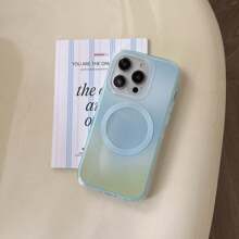 夏季简约清新渐变色双层磁吸手机壳适用于 16 Pro Max/15 Pro Max/14 Pro/13，时尚/艺术/设计感十足的女士手机壳 - 彩色 - 查看 28