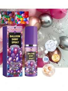 Spray lucido per palloncini che migliora l'atmosfera del palloncino e ha un effetto duraturo, creando uno spray ad alta lucentezza con effetto texturizzato. Questo spray lucido per palloncini migliora la brillantezza del palloncino e l'effetto è di lunga durata, creando un'atmosfera di spray ad alta lucentezza, un regalo ideale per la Festa del Papà.