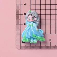 10pcs Assorted DIY Princess & Cartoon Character Earrings, Hair Clips, Jewelry Accessories, Stationery, Phone Case, Keychain, Cup, Charms, Decorative Stickers