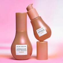 Glow Recipe Hue Drops - Mini Tinted Face Serum - Bronzing Drops To Brighten &Amp; Hydrate - Skincare Makeup Primer &Amp; Liquid Highlighter To Blur Pores For A Radiant, Even Skin Tone - Sun Glow (15ml)