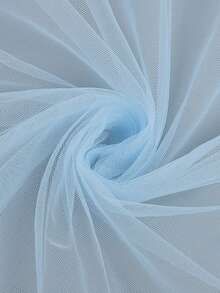 1pc Solid Color Nylon Soft Tulle, Wedding Veil Fabric, Decorative Mesh Fabric For Dresses, Tablecloths - Multicolor - View 5