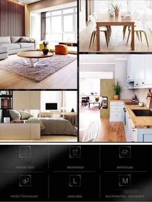 1 件，防水塑料家具防尘罩 - 保护汽车、床和沙发 - 防尘耐用 - 家具保护套、返校、学校用品、办公用品。 - 透明 - 查看 7