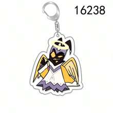 Anime GOODS Anime Acrylic Keychain -Vicky Charlie Alastor Cute Y2K Cartoon Pendant, Suitable For Bags And Keys, Perfect Gift For Fans, Cosplay Accessories Car Key Bag Backpack Small Jewelry Key Ring Accessories Creative Student Gifts Anime Derivatives, Creative Backpack Pendants, Car Key Pendants, Acrylic Keychains, Japanese Comic Pendants, Neko Contents Seed Keychain Collectibles, Pendants, Otaku Collection Gifts, Cheap Gifts School Letter Car Accessories Goth