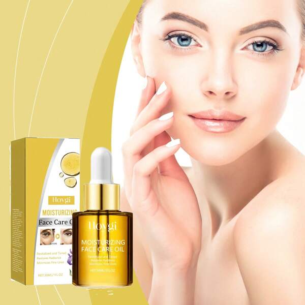 1 Box (1pc, 30ml) Facial Care Essential Oil, Gentle Moisturizing Tightening Hydrating Radiance-Boosting Serum