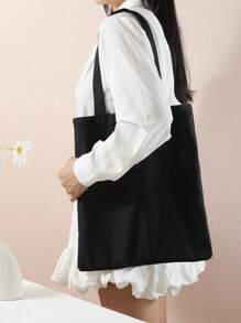 10/5/3/1 szt. Prosta płócienna torba damska, otwarta płócienna torba na ramię, płócienna torba podróżna, damska torebka o dużej pojemności, unisexowa płócienna torba podróżna, wielokrotnego użytku, modna, wielofunkcyjna torba na zakupy, torba na prezent konferencyjny