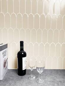 4/10 张即撕即贴防溅墙面装饰瓷砖，升级加厚设计，12 英寸 X 12 英寸自粘乙烯基墙砖，适用于厨房、浴室、房车、家居装饰墙纸墙贴房间装饰卧室客厅装饰 - 彩色 - 查看 9