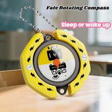 决策疲劳？旋转命运之轮工具，学生创意礼物，优柔寡断的决策旋转玩具 - 彩色 - 查看 17