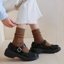 ¡RecomendadoCHARMKING - 6 pares de calcetines para mujer, lindos calcetines deportivos casuales de algodón neutro estético para mujer¡Top de Temporada - 02 Gris/café Claro/Caqui/Verde/Amarillo/Rojo café - Ver 5