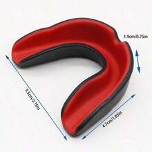 طقم واقي الأسنان، 8 ألوان، حارس أسنان احترافي للملاكمة والمواي تاي وفنون الدفاع عن النفس والمصارعة والهوكي وأنواع الرياضات التماسية الأخرى، مناسب للبالغين والمراهقين - متعدد الألوان - مشاهدة 5