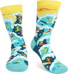 Calcetines Divertidos Lavley Para Hombres - Regalos Novedosos Para Fanáticos del Deporte, Golf, Pickleball, Levantamiento de Pesas, Carreras y Más - ¡A surfear! - Ver 5