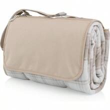 Manta de Picnic de la Marca Time para Exteriores, Manta de Picnic, Manta de Playa, Manta de Camping - multicolor/fantasía (Neutral Plaid) - Ver 6
