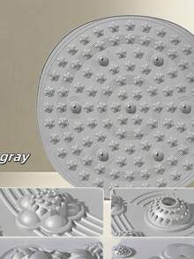 家用足部指压按摩垫 - 超痛圆形足垫，趾压板，超大尺寸 - 彩色 - 查看 10