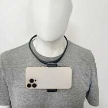 Support de fixation sur le cou pour selfie, vidéo de voyage et prises de vue. Support pour caméra sportive de première personne pour un suivi des prises de vue