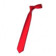 1 Corbata Roja De Cachemira Para Hombre Para Fiesta De Moda, Boda, Negocios, Ocio