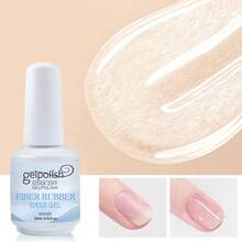 GELPOLISH 15ml 纖維橡膠底膠指甲底膠 - 無色 - 查看 2