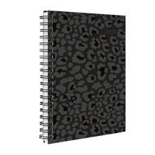 iscool Weekly Planner Agenda 2025 Animal Print Ounce Colors - 黑色清漆 - 查看 1