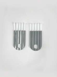 5pcs Multipurpose Computer Cleaning Kit: Soft Brush Keyboard Cleaner, Crevice Duster And Keycap Cleaner, Thermal Bottle Cap Cleaning Brush, Curved Handle Deep And Shallow Groove Keyboard Cleaner, Baby Bottle Brush, Desktop Cleaning Set, Multifunctional Brush Back To School