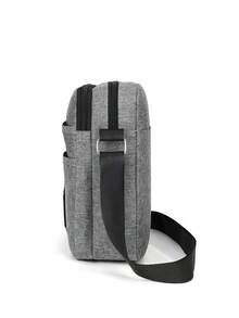 1 件时尚男孩斜挎包纯色大童小休闲方形包单肩包手机钱包钥匙零钱收纳包便携式拉链闭合设计休闲包适合购物派对、节日、节庆活动、娱乐度假和其他场合，适合男孩青少年学生礼物等，是感恩的完美礼物