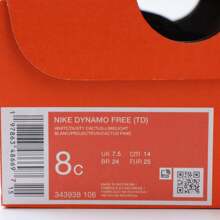 Nike Infant/Toddler NIKE DYNAMO FREE (TD) Casual Low-Top Shoes 343938-106