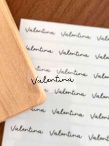 180pcs 3 * 1.5cm Personalized Custom QR Code Sticker Label, Circular Custom Sticker With Text Or Logo, Custom Label For Packaging, Office, And Gatherings,School Supplies,Back To School - White Sticker - View 2