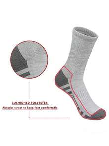 20/15/10/5/1 Cặp ống chân giữa bắp chân cho nam, Thích hợp để mặc hàng ngày, Chạy bộ, Thể dục, Trò chơi bóng, Đi bộ đường dài, Đạp xe, Ống chân trung tính mùa hè dành cho cả nam và nữ, Ống chân giữa bắp chân dày thích hợp để mặc thường ngày, ở nhà, Thể thao ngoài trời, Ống chân giữa bắp chân dày mềm mại thoải mái cho cuộc sống hàng ngày, Bộ tất mùa đông dày - Ống chân mùa đông mềm mại thoải mái Quà tặng Giáng sinh cho bố, Dành cho cả nam và nữ, Thích hợp cho thời tiết lạnh, Ống chân dài, Ống chân mùa đông dày, Thích hợp để sử dụng quanh năm - Xám - Xem 3