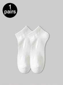 1/5/10/20 Pairs Black & White Leg Warmers Set, Minimalist Multi-Functional Casual, Sports, Ankle, Low-Cut, Invisible Leg Warmers, Unisex, All Season - Multicolor - View 5