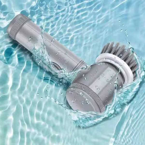 Rechargeable Wireless Handheld Kitchen Sink Cleaner Electric Dish Scrubber Brush Electric Cleaning BrushElectric Cleaning Brush 2024 Electric Scrubber For Bathroom With 6 Replaceable Heads,Handheld Spin Scrubber,Effortlessly For Showers, Floors, GroutGoodpapa Wholesale Wall Mounted Reusable Cordless Electric UV Toilet Cleaning BrushUSB 7 In 1 Kitchen Dish Washing Brush Bathtub Cleaning Brush Automatic
