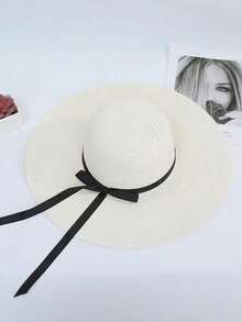 1 件，定制大檐太阳帽，沙滩太阳帽，个性化刺绣名字户外帽，单身派对沙滩帽，夏季防晒，面部和颈部防晒，时尚沙滩草帽，伴娘沙滩帽，定制女士太阳帽，单身派对，蜜月，泳池，婚礼装饰礼物 - 彩色 - 查看 14