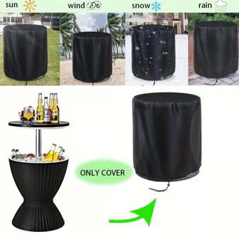 1 stuk Pacific Cool bartafelhoes voor tuinmeubilair en beschermhoes voor bijzettafels van hottubs
