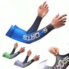 LOTANK Summer New Outdoor Sports UV Protection And Sun Protection Arm Sleeves Running Fishing Cooling Sleeves Cycling Equipment