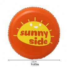 PVC Inflatable Soft Flying Disc Outdoor Sports Inflatable Toy, Cartoon Creative Interactive Large