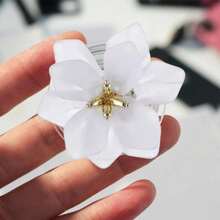 Suporte de celular em formato de flor de lótus, 1 peça, com suporte retrátil de mesa em formato de flor de lótus, cor sólida, suporte portátil e desleixado, compatível com iPhone, Android, presente de aniversário, família, amigos, suporte para celular, acessórios para celular - Multicolorido - Ver 10