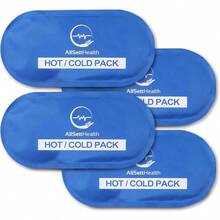 Reusable Hot And Cold Gel Ice Packs For Injuries Cold Compress Ice Pack Gel Ice Packs Cold Packs For Injuries 10.5 X 5 Inch 4 Pack 668 - 10.5x5吋(4件裝) - 查看 1