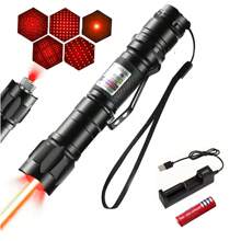 10000m USB Charging Green Laser Torch Green Laser Pointer Long-Distance High Power Rechargeable Handheld With Starry Sky Cap And Adjustable Focus Laser Pen Pet Cat Hand Laser Light Outdoors Camping