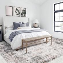 Modern Abstract Area Rug, Living Room Rug, Fluffy Short Pile Rug, Bedroom Rug, Washable Rugs For Entryway