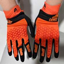 LEATT ROAD Motorcycle Gloves Motocross Enduro Racing Gloves Off-Road Downhill Mountain Road Bike Gloves MTB BMX ATV