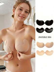 1 件装无肩带塑形文胸，带提升功能，无缝，适合各种场合 - 彩色 - 查看 1