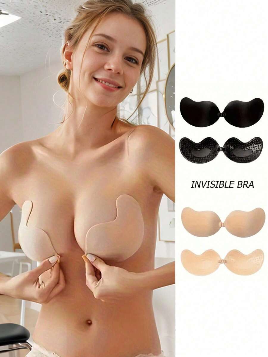 1 件装无肩带塑形文胸，带提升功能，无缝，适合各种场合 - 彩色 - 查看 1