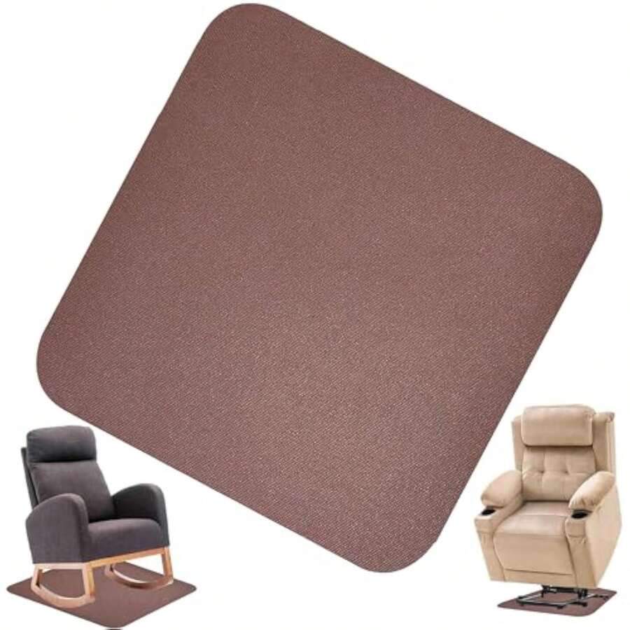 Recliner Pads For Hardwood Floors, Under Recliner Mat Floor Protectors Furnitur - 1 - View 1