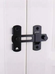 5 件重型不锈钢门锁 - 工业级，耐用旋转门扣，带钥匙控制，适用于家庭和浴室安全，浴室门把手