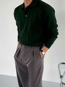 男士时尚商务休闲高领毛衣，秋冬款