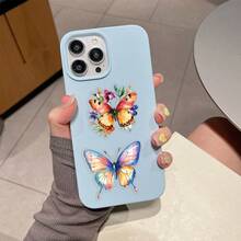 62Pcs Colorful Butterfly Stickers Pack, Aesthetic Stickers For Suitcase, Journal, Scrapbook, Water Bottle, Laptop, Computer, Skateboard, Notebook,PET Transparent Sticker