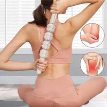 Round Leg Clip Massager, Handheld 9-Wheel, Multi-Functional Massage Tool, Suitable For Relieving Muscle Pain In Both Women And Men, Massage Roller Muscle Relaxer, Round Leg Clip Leg Massager