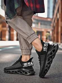 2025 Spring/Summer New Breathable Couple Sneakers, Outdoor Casual Shoes, Running Shoes, Comfortable Hiking Shoes, MD + Herringbone Compound Outsole, Soft & Comfortable, Random Asymmetrical Pattern Design Valentine's Day Ideas