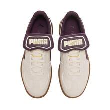 Puma 男女通用 Palermo 高级轻便舒适休闲运动鞋 401744-04 - 雪白色-午夜紫紅 - 查看 5
