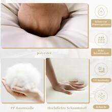 Garden furniture set, 4-piece garden lounge chair set, 2-seater sofa, 2 single sofas, coffee table, glass top, simple design, galvanized steel, beige