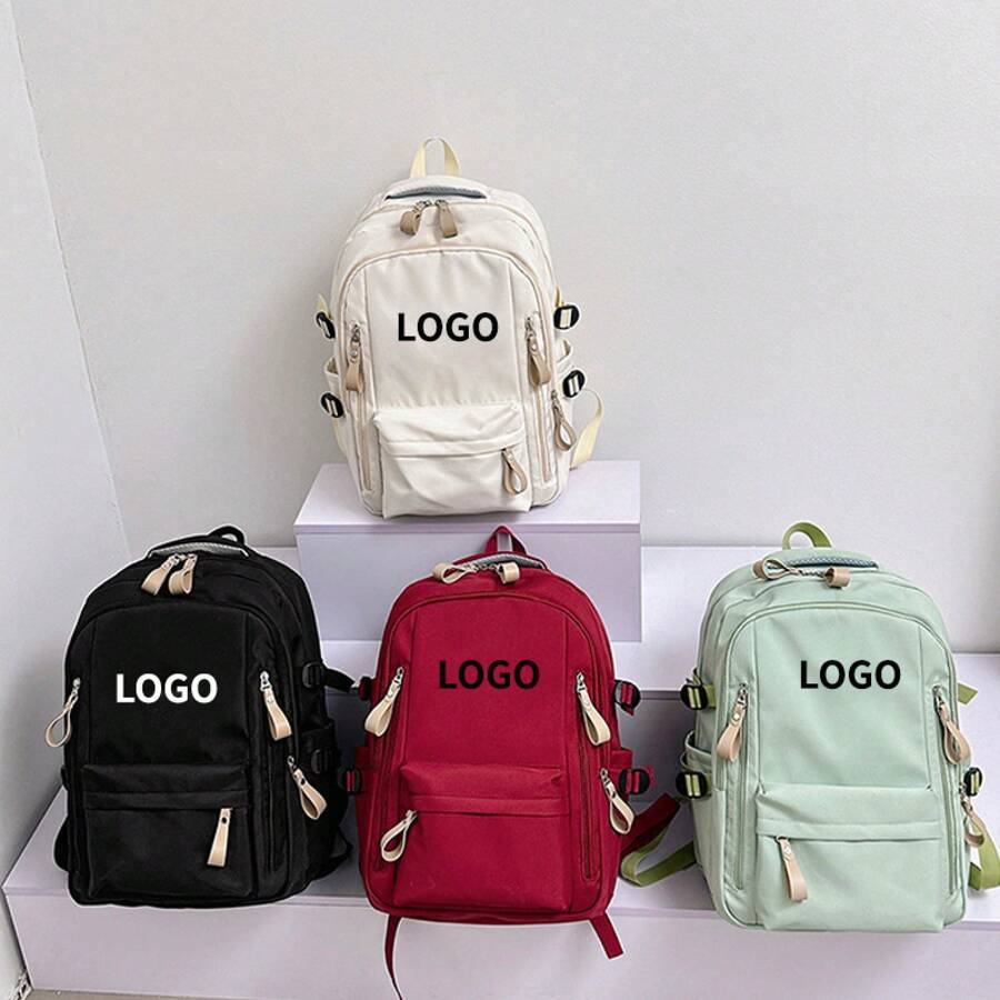 Women Fashion Backpacks - 黑色 - 查看 1