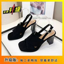 Women Flat Sandals - 黑色升級版 - 查看 8